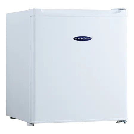 Iceking TT46EW Freestanding Tabletop Fridge with Icebox, White