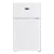Iceking IK2022EW Freestanding  Undercounter  Fridge Freezer, White