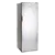 Iceking RL340ES Freestanding Tall Larder Fridge, Sliver