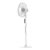 Igenix IGFD2016W Floor Standing Cooling Fan with oscillation and tilt in White colour