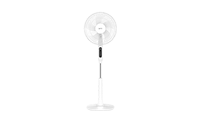 Igenix IGFD2016W Floor Standing Cooling Fan with oscillation and tilt in White colour