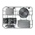 Indesit IN2ID10CS80UK Fully Integrated Slimline Dishwasher - 10 Place Settings