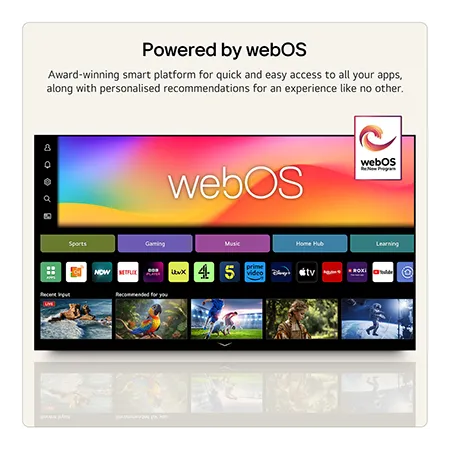 LG 100MRGB96B6 100" 4K Micro RGB evo AI Smart TV