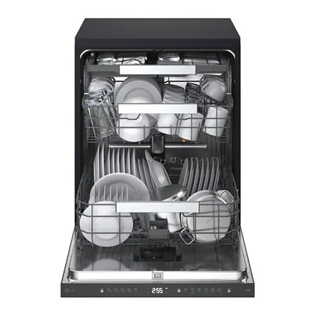 LG DFGH836P 15 Place Settings Dishwasher - Matte Black