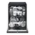 LG DFGH836P 15 Place Settings Dishwasher - Matte Black