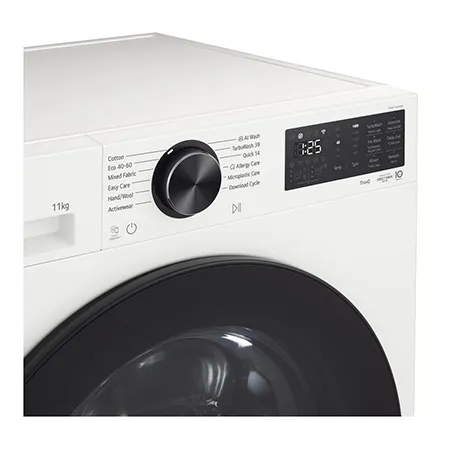 LG F4X5011TWB 11kg 1400 Spin Washing Machine - White