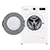 LG F4X5011TWB 11kg 1400 Spin Washing Machine - White