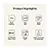 LG F4X5011TWB 11kg 1400 Spin Washing Machine - White