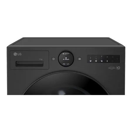 LG F4X7011TBB 11kg 1400 Spin Washing Machine - Black