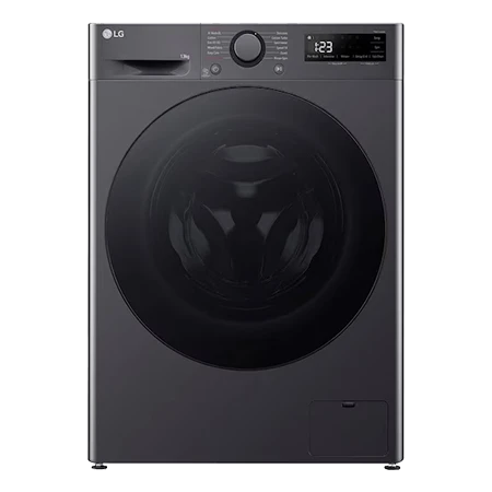LG F4Y513GBLN1 Freestanding 13kg 1400 Spin Washing Machine - Slate Grey