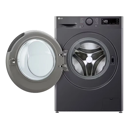 LG F4Y513GBLN1 Freestanding 13kg 1400 Spin Washing Machine - Slate Grey