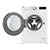 LG F4Y513WWLN1 13kg 1400 Spin Washing Machine - White