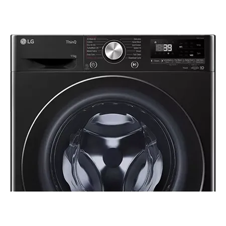 LG F4Y711NCTN1 11kg Washing Machine - Onyx Black