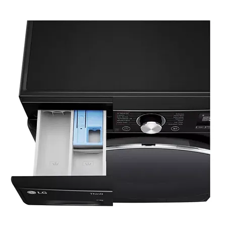 LG F4Y711NCTN1 11kg Washing Machine - Onyx Black