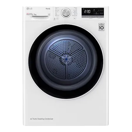 LG FDV709W 9kg Heat Pump Tumble Dryer - White