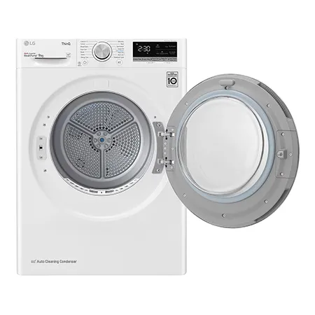 LG FDV709W 9kg Heat Pump Tumble Dryer - White