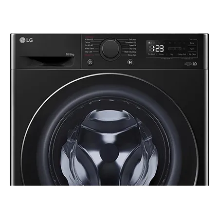 LG FWY706NCTN1 10kg/6kg 1400 Spin Washer Dryer - Onyx Black