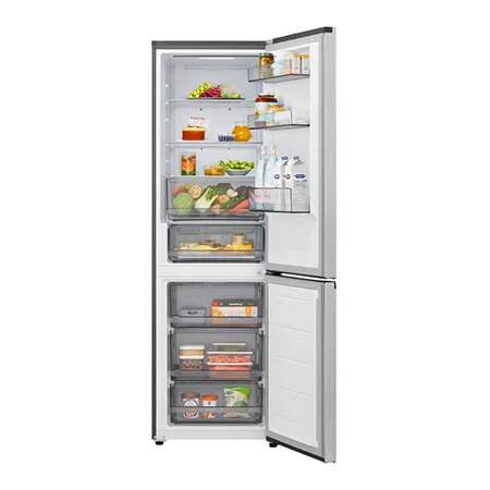 LG GBBSJ10DPY 59.5cm  Total No Frost Fridge Freezer - Prime Silver