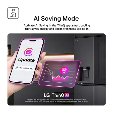 LG GBBW322CPY 69.7cm Total No Frost Freezer - Silver