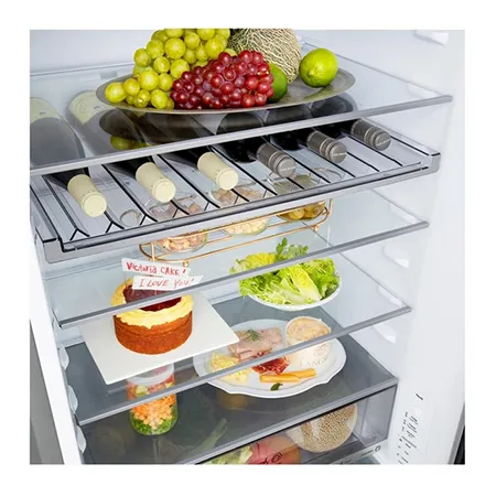 LG GBBW322CPY 69.7cm Total No Frost Freezer - Silver