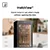 LG GBGS514CEV 59.5cm InstaView Total No Frost Fridge Freezer) - Black