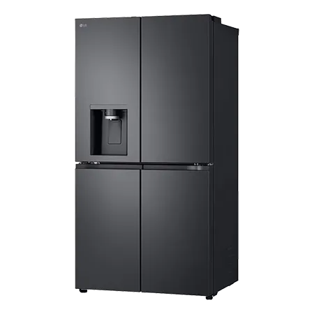 LG GMF960EV4E 91.4cm 50/50 Frost Free American Fridge Freezer - Essence Black Steel LG GMF960EV4E 91.4cm 50/50 Frost Free American Fridge Freezer - Essence Black Steel