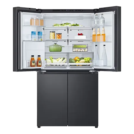 LG GMF960EV4E 91.4cm 50/50 Frost Free American Fridge Freezer - Essence Black Steel LG GMF960EV4E 91.4cm 50/50 Frost Free American Fridge Freezer - Essence Black Steel