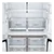 LG GML960PYFE American SBS Fridge Freezer Plumbed Frost Free in Silve