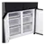 LG GMM42ABBEH American Fridge Freezer - Matte Black