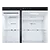 LG GSLC41EPPE American Style Side by Side Fridge Freezer - Black - Non Plumbed