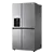 LG GSLD80PZRF Water & Ice Dispenser Total No Frost (Frost Free) American Fridge Freezer Shiny Steel