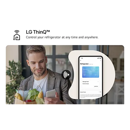 LG GSLE81EPBD 91.3cm 50/50 Frost Free American Fridge Freezer - Essence Matte Black LG GSLE81EPBD 91.3cm 50/50 Frost Free American Fridge Freezer - Essence Matte Black