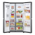 LG GSLV71MCTF US Style Side by Side Fridge Freezer in Black