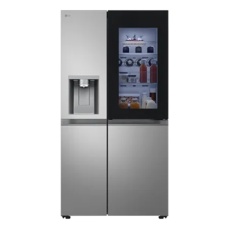 LG GSXE81PYBE 628L InstaView American Style Fridge Freezer - Silver
