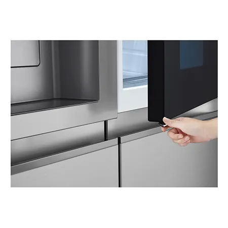 LG GSXE81PYBE 628L InstaView American Style Fridge Freezer - Silver