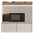 LG MS2042D 20 Litres Microwave - Black