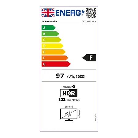 LG OLED65G36LA 65" 4K Smart OLED TV LG OLED65G36LA 65" 4K Smart OLED TV