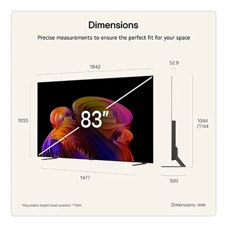 LG OLED83B6ELB 83" 4K OLED AI Smart TV
