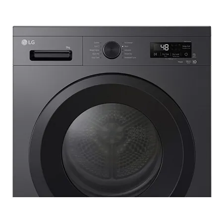 LG RHX1009NMK 9kg Heat Pump Tumble Dryer - Grey