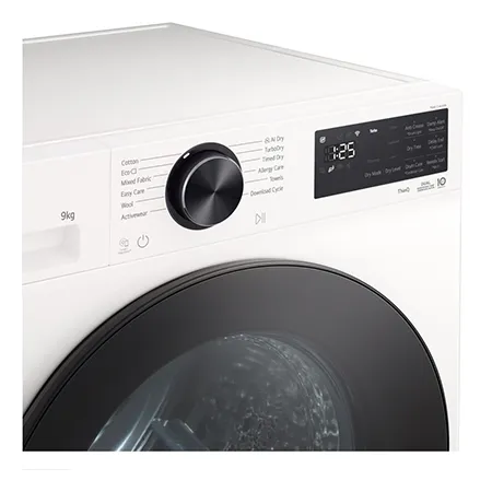 LG RHX5009TWB 9kg Heat Pump Tumble Dryer - White