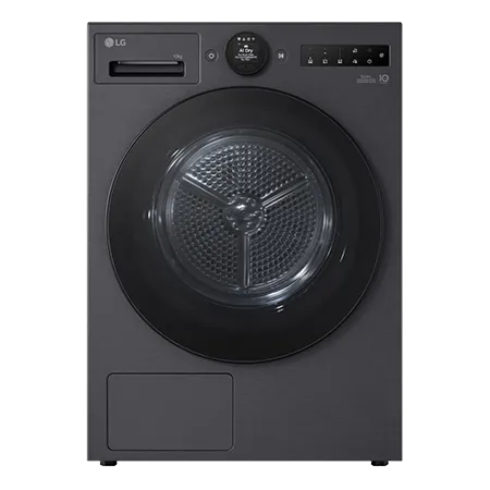 LG RHX7010TBB 10kg Heat Pump Tumble Dryer - Black