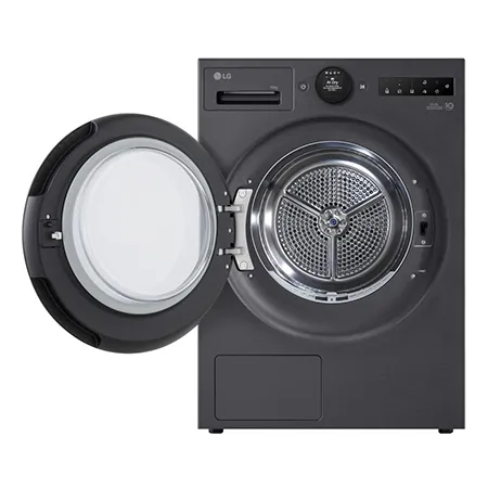 LG RHX7010TBB 10kg Heat Pump Tumble Dryer - Black