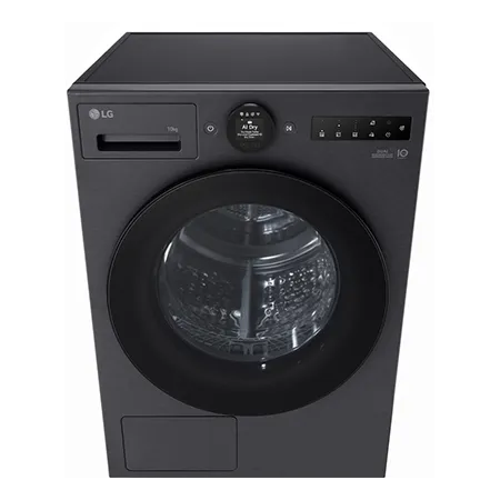 LG RHX7010TBB 10kg Heat Pump Tumble Dryer - Black