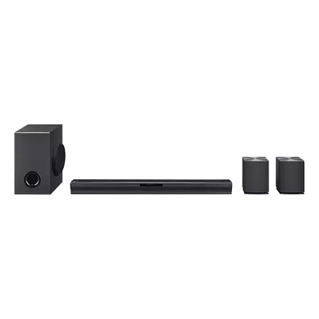 LG SQC4R Bluetooth Soundbar with Wireless Subwoofer & Rear Speakers