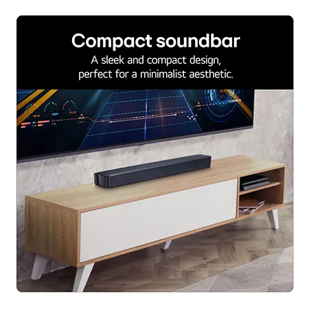 LG SQM1 Soundbar Speaker 2.0 Channels 40 W - Black
