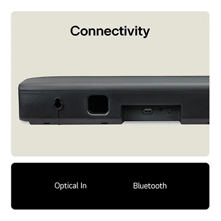 LG SQM1 Soundbar Speaker 2.0 Channels 40 W - Black