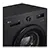 LG W4X1095NNK 9kg/5kg 1400 Spin Washer Dryer - Gloss Black