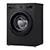 LG W4X1095NNK 9kg/5kg 1400 Spin Washer Dryer - Gloss Black