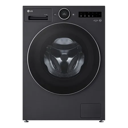 LG WHX9516TBC 11kg/6kg 1400 Spin Washer Dryer - Black