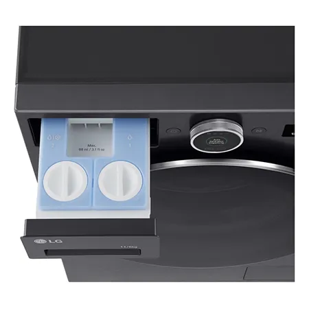 LG WHX9516TBC 11kg/6kg 1400 Spin Washer Dryer - Black